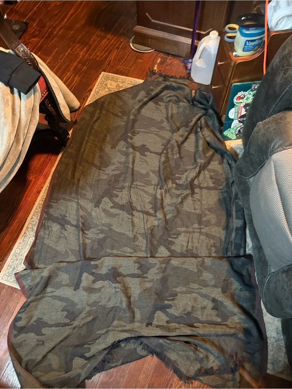 Camouflage Olive Green wrap
